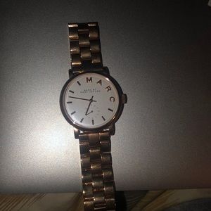 rose gold marc jacobs watch